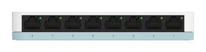 D-Link DGS-1008D/E network switch Unmanaged Gigabit Ethernet (10/100/1000) White