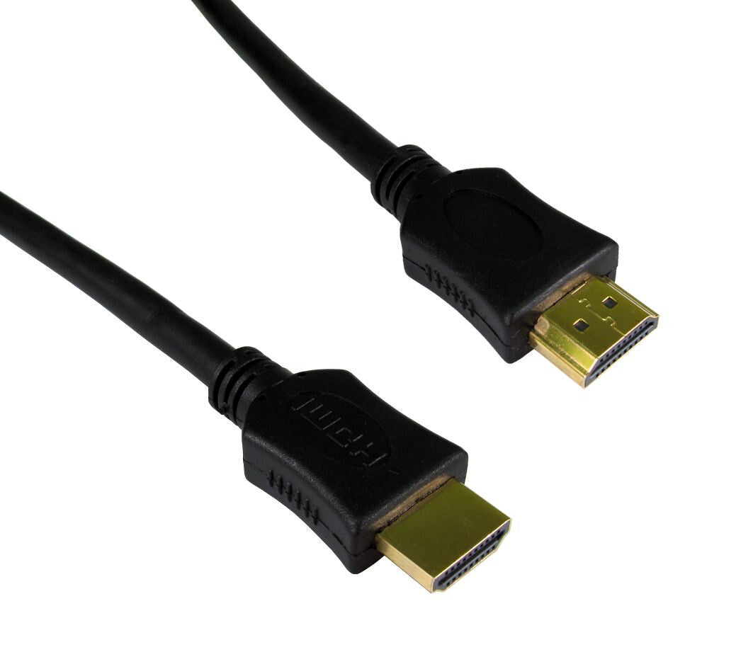 Cables Direct 1m HDMI, M - M HDMI cable HDMI Type A (Standard) Black