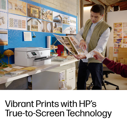 HP OfficeJet Pro 9720e Wireless All-in-One Color Printer, Two-sided printing; Copier, Scanner
