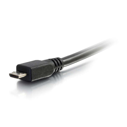C2G 9.8ft (3m) USB 2.0 A to Micro-B Cable M/M - Black
