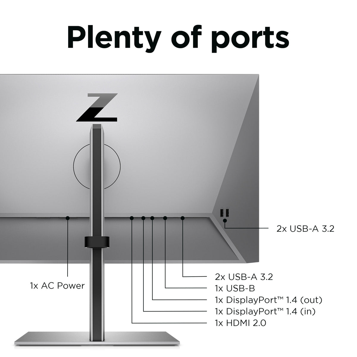 HP Z24q G3 QHD Display