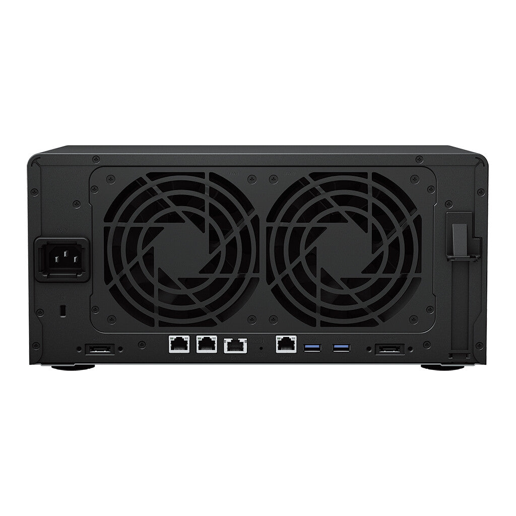 Synology DiskStation DS1823xs+ NAS Tower Ryzen Embedded V1780B 8 GB DDR4 96 TB HDD DiskStation Manager Black