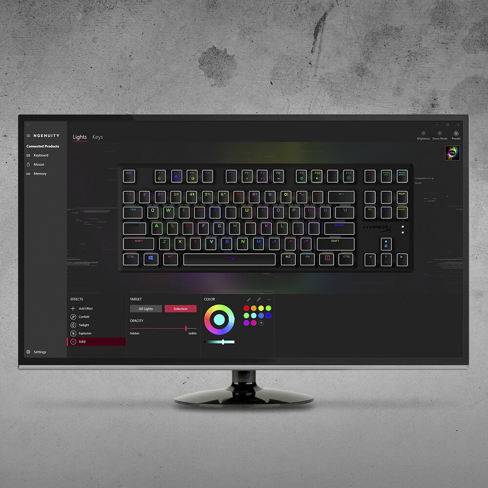 HyperX Alloy Origins Core - Mechanical Gaming Keyboard - HX Red (US Layout)