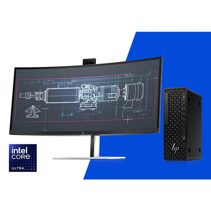 HP Z2 G1i Intel Core Ultra 7 265 32 GB DDR5-SDRAM 1 TB SSD NVIDIA RTX A400 Windows 11 Pro SFF Workstation AI Workstation, AI PC Black