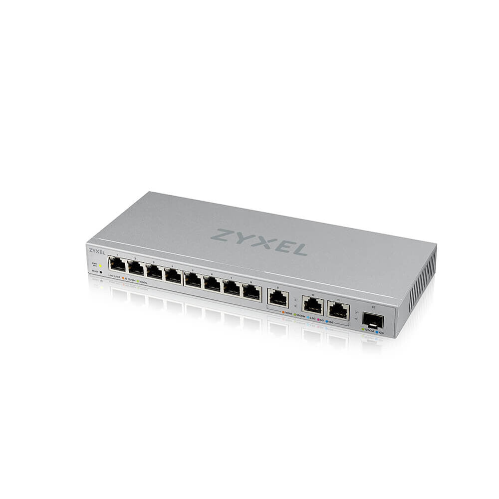 Zyxel XGS1250-12 Managed 10G Ethernet (100/1000/10000) Grey