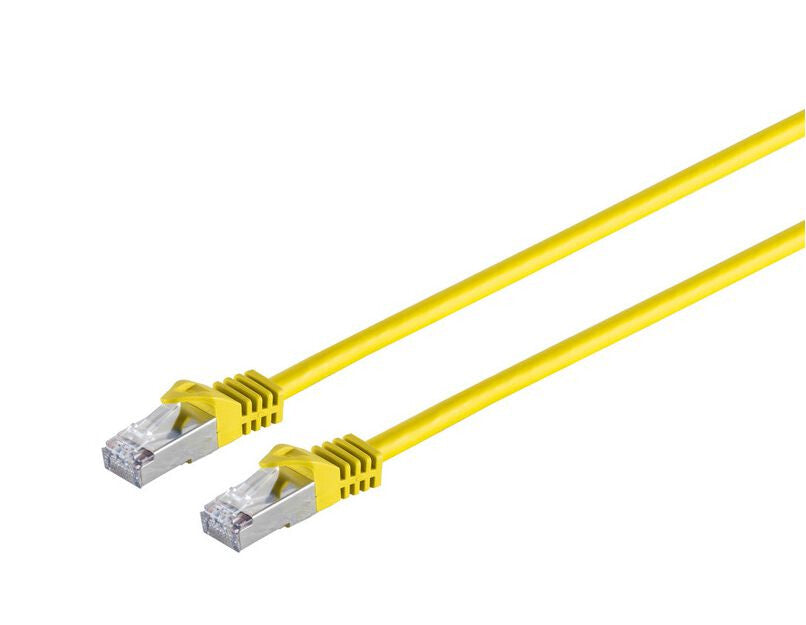 Microconnect SFTP715Y networking cable Yellow 15 m Cat7 S/FTP (S-STP)
