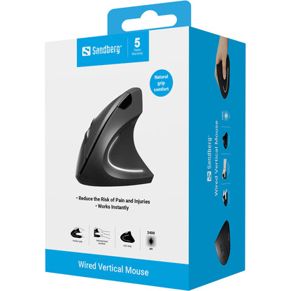 Sandberg Wired Vertical Mouse