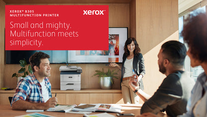 Xerox B305 A4 38ppm Wireless Duplex Copy/Print/Scan PS3 PCL5e/6 2 Trays 350 Sheets UK