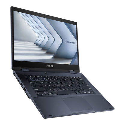 ASUS ExpertBook B3 Flip B3402FV-EC515XA Intel Core 5 120U Hybrid (2-in-1) 35.6 cm (14") Touchscreen Full HD 16 GB DDR4-SDRAM 512 GB SSD Wi-Fi 6E (802.11ax) Windows 11 Pro Education Black