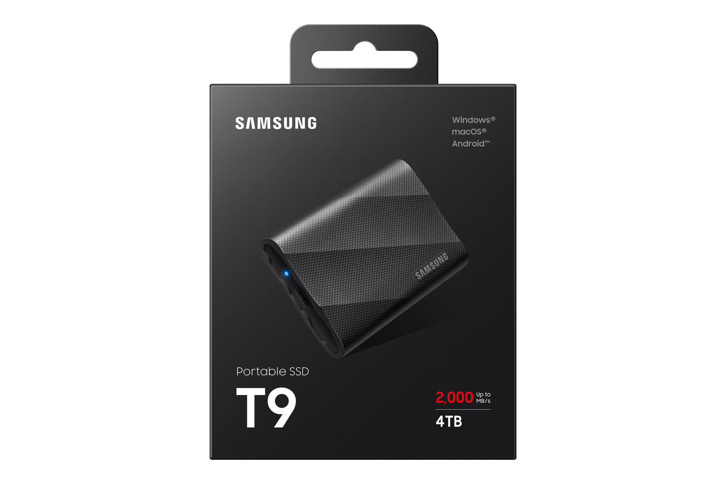 Samsung MU-PG4T0B 4 TB USB Type-C USB 3.2 Gen 2x2 Black