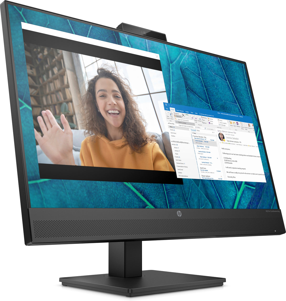HP M27M 68.6 computer monitor 68.6 cm (27") 1920 x 1080 pixels Full HD LCD Black