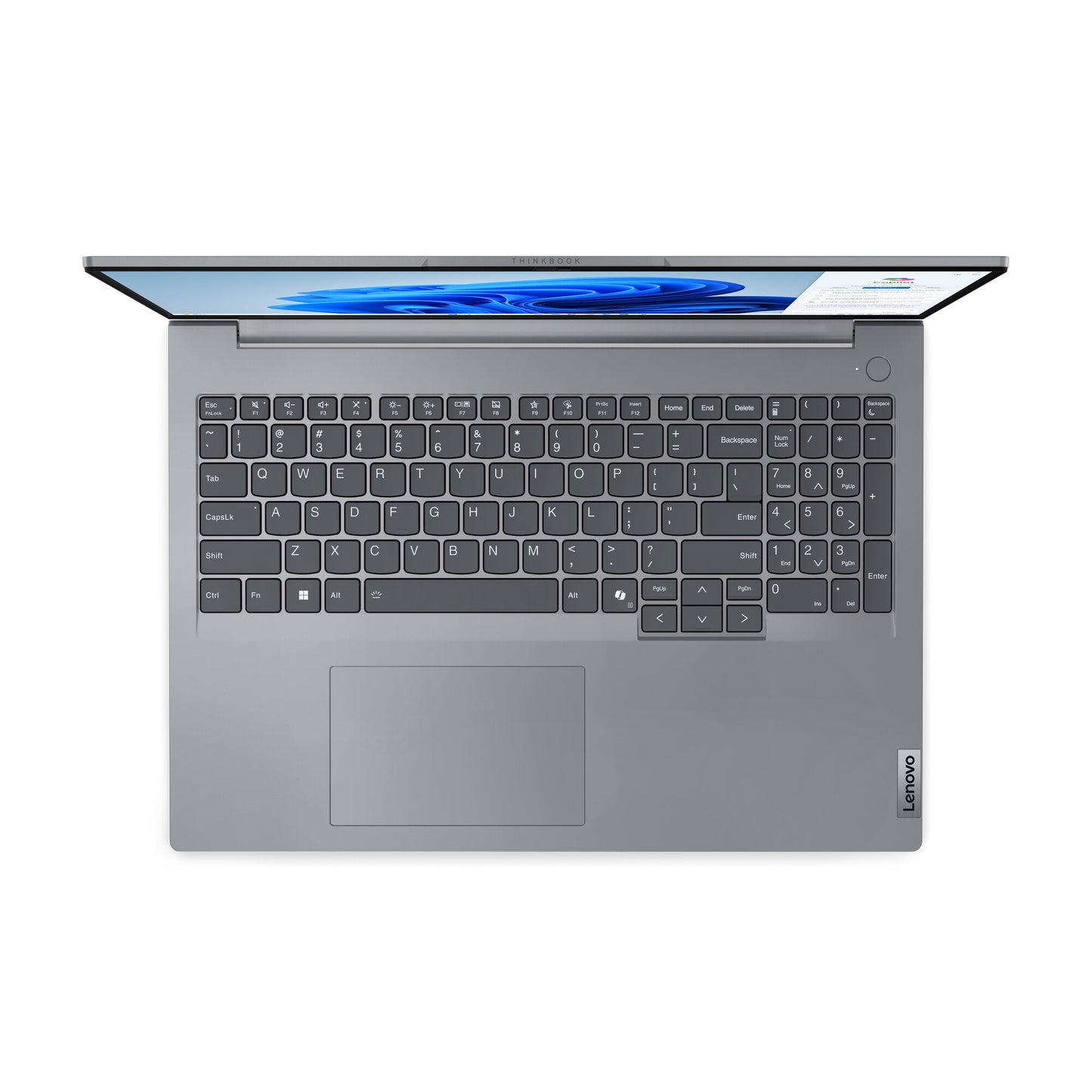 Lenovo ThinkBook 16 AMD Ryzen™ 5 7535HS Laptop 40.6 cm (16") WUXGA 8 GB DDR5-SDRAM 256 GB SSD Wi-Fi 6E (802.11ax) Windows 11 Pro Grey