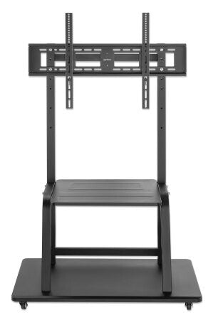 Manhattan Trolley Mount Stand for TV & Monitors, For screens 37" to 100", VESA compatibility: all between 200x200 to 800x600mm - check the dimensions of the four mounting holes on back of screen to ensure it fits, Max 150kg, Height-adjustable to four leve