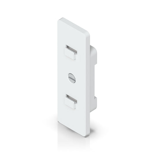Ubiquiti UACC-Switch-DIN White Polycarbonate (PC) mounting kit