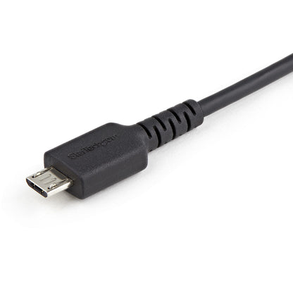StarTech.com 3ft (1m) Secure Charging Cable – USB-A to Micro USB Data Blocker Charge-Only Cable – Power-Only Charger Cable for Phone/Tablet – Data Blocking USB Protector Adapter Cable