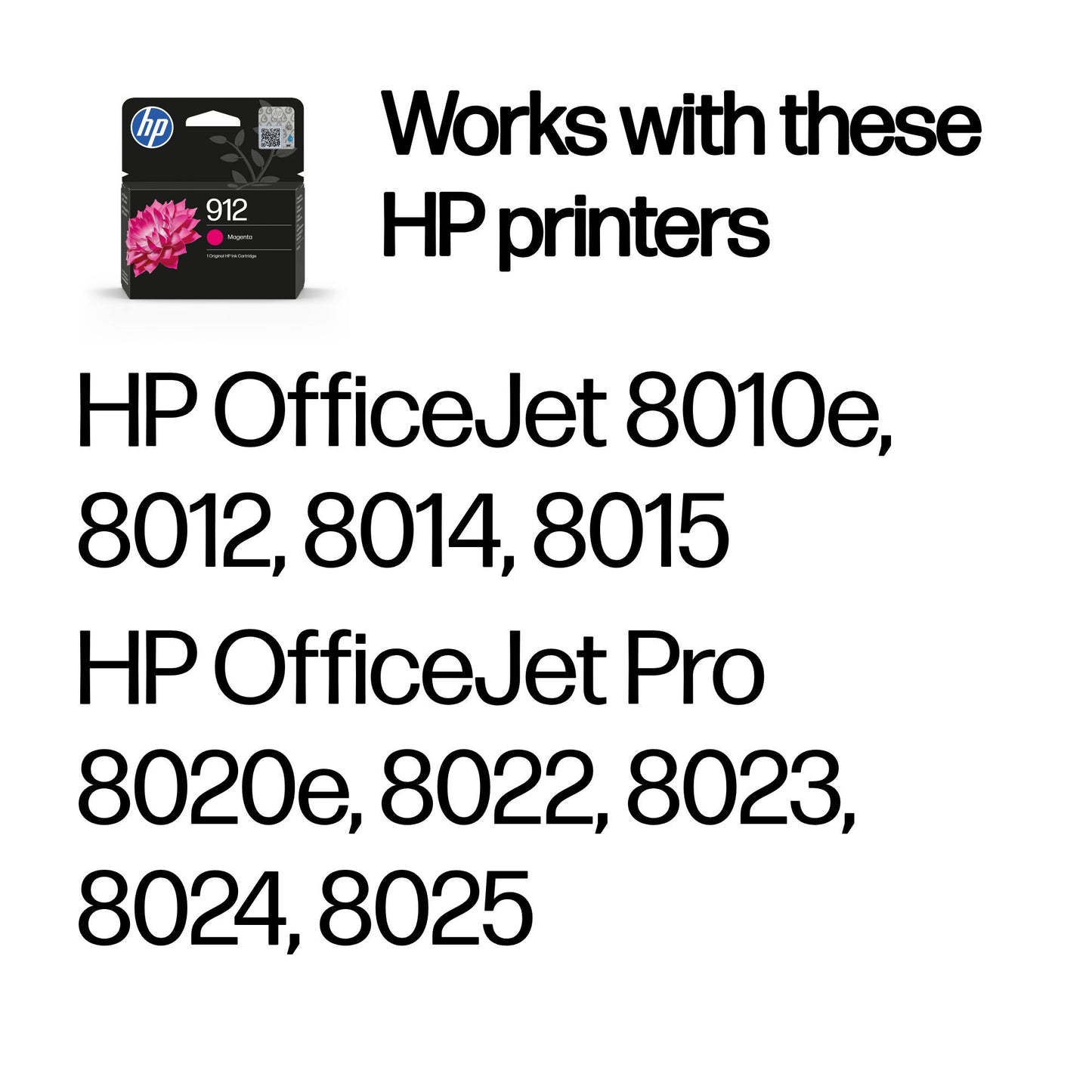 HP 912 Magenta Original Ink Cartridge