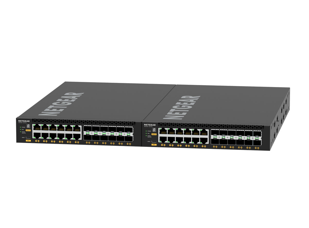 NETGEAR XSM4324 Managed L3 10G Ethernet (100/1000/10000) 1U Black