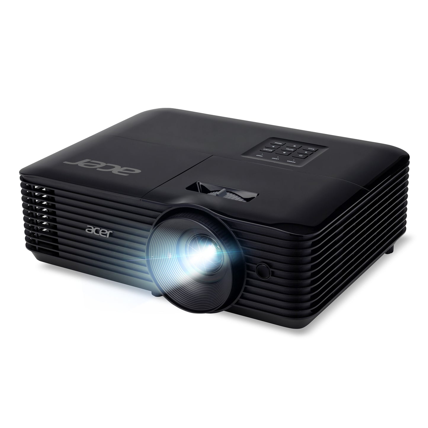 Acer X129H DLP XGA 4800 Lm 20000:1 data projector Short throw projector 4800 ANSI lumens XGA (1024x768) Black