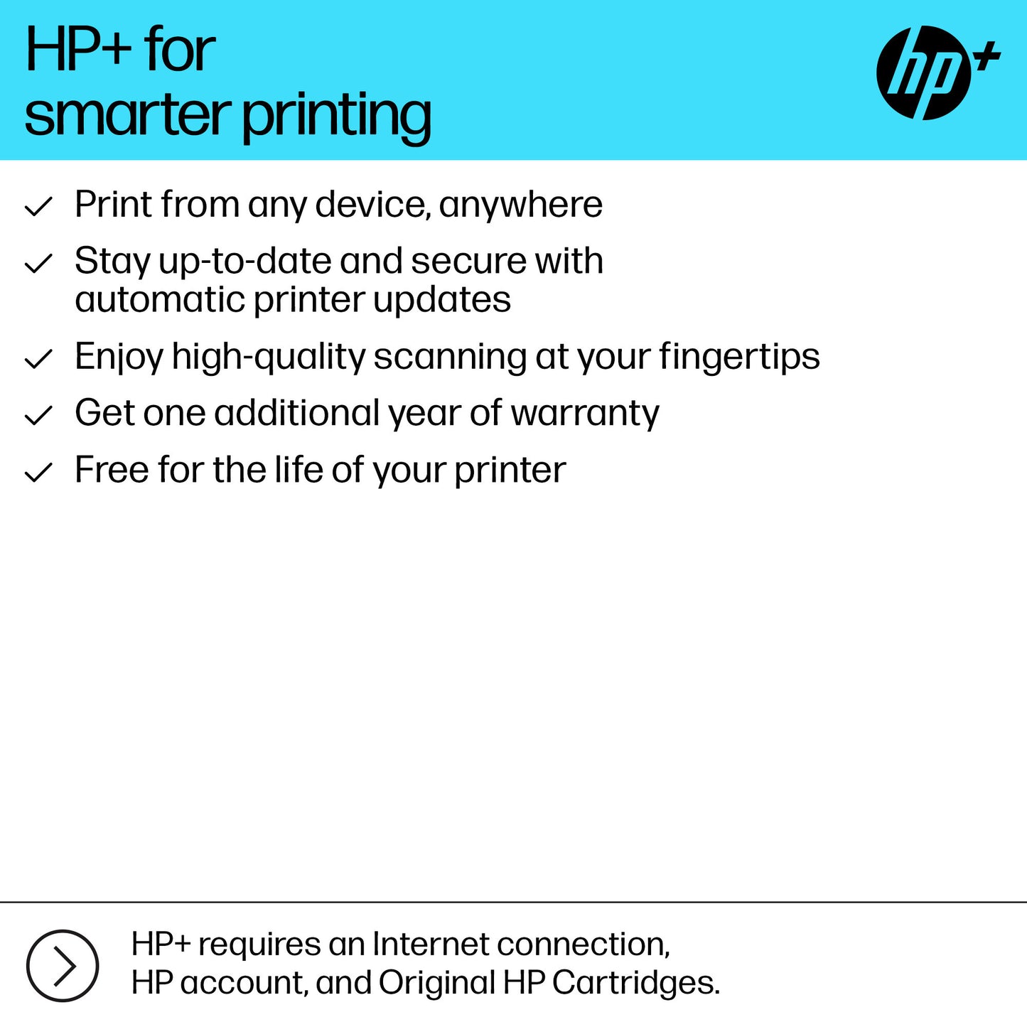 HP OfficeJet Pro 9730e Wireless All-in-One Color Printer, Instant Ink; Two-sided printing