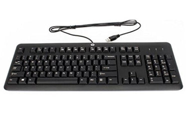 HP 672647-111 keyboard Universal USB Swiss Black