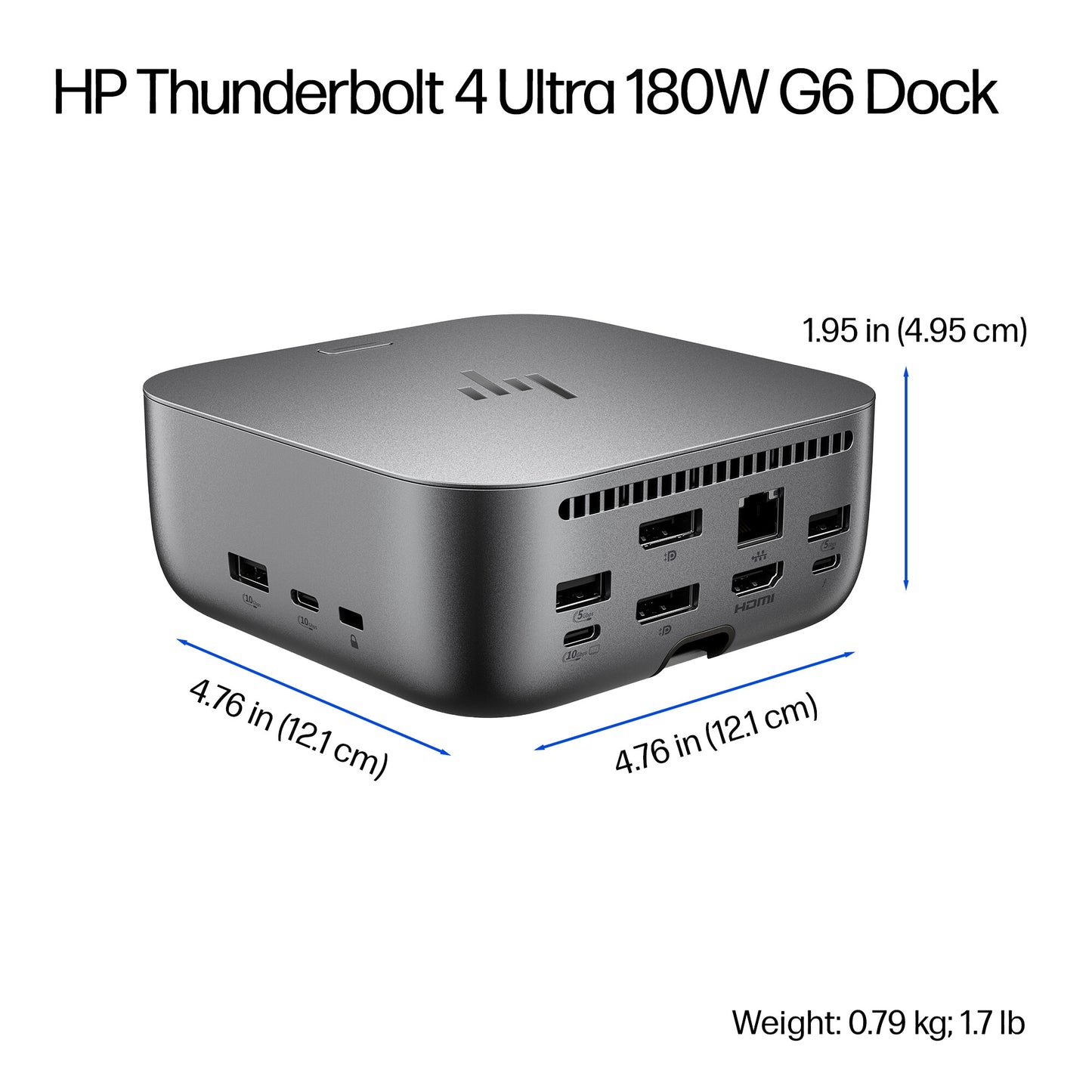 HP Thunderbolt 4 Ultra 180W G6 Dock