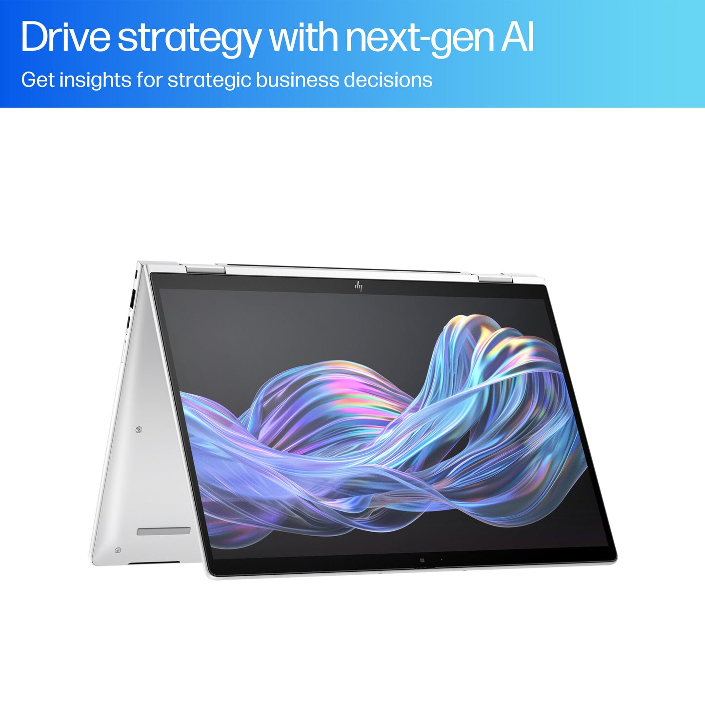 HP EliteBook X Flip G1i Next Gen AI PC Wolf Pro Security Edition Copilot+ PC Intel Core Ultra 7 258V Hybrid (2-in-1) 35.6 cm (14") Touchscreen WUXGA 32 GB LPDDR5x-SDRAM 1 TB SSD Wi-Fi 7 (802.11be) Windows 11 Pro Silver