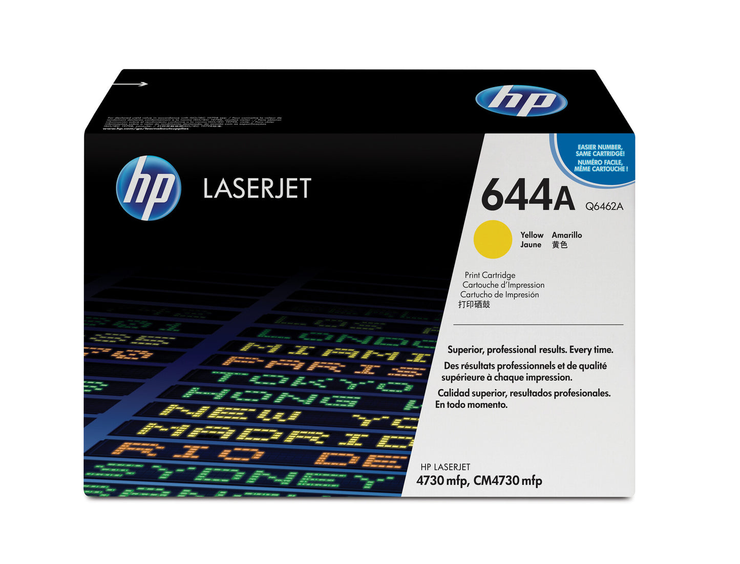 HP 644A Yellow Original LaserJet toner cartridge 1 pc(s)