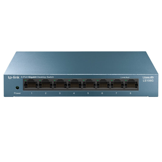 TP-Link 8-Port 10/100/1000Mbps Desktop network switch, Unmanaged