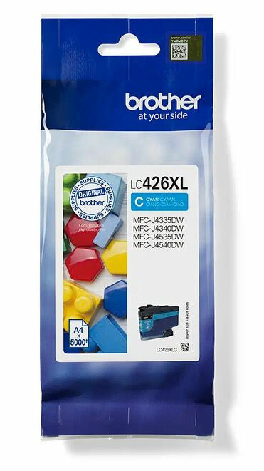 Brother LC-426XLC ink cartridge 1 pc(s) Original High (XL) Yield Cyan