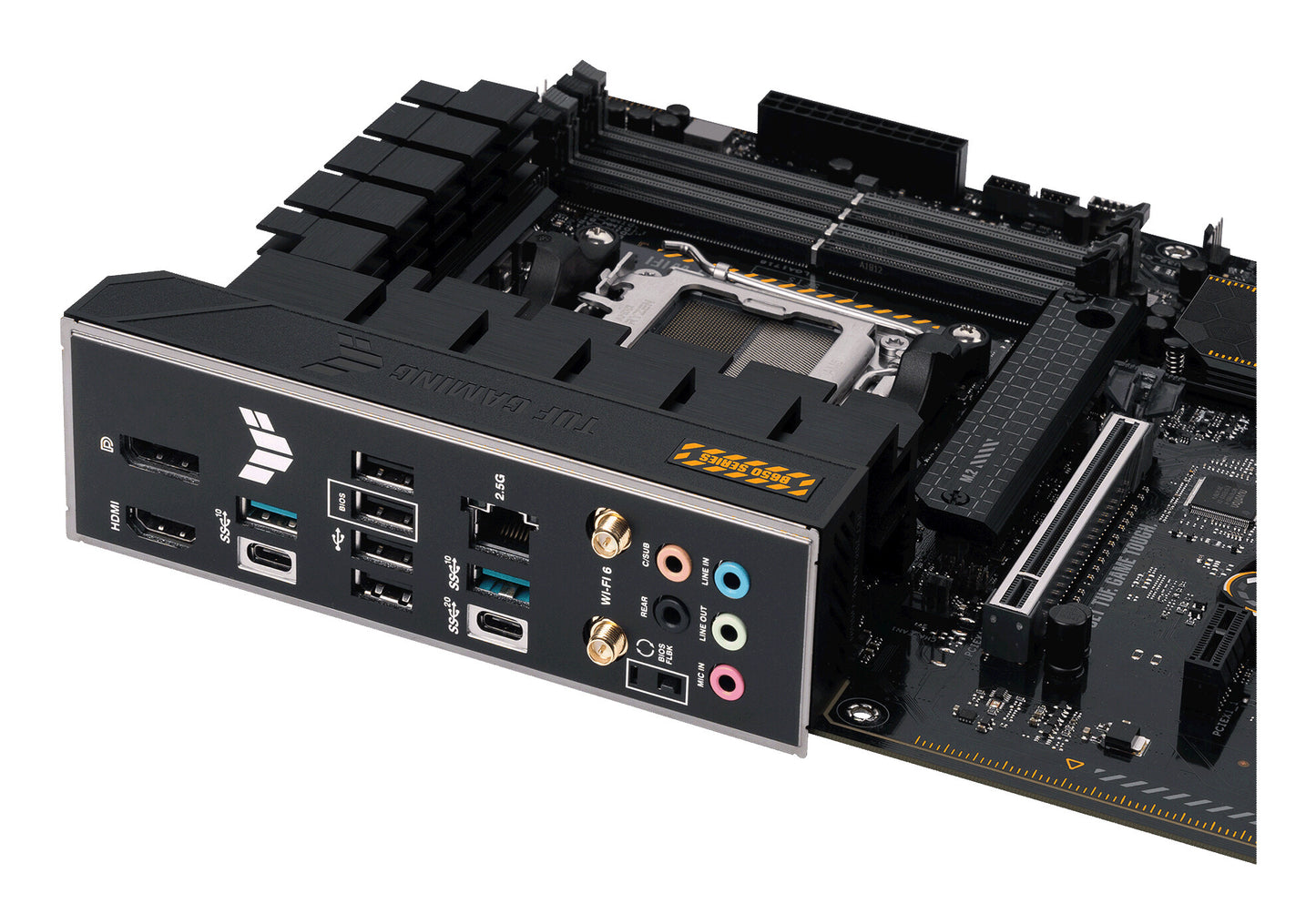 ASUS TUF GAMING B650-PLUS WIFI AMD B650 Socket AM5 ATX