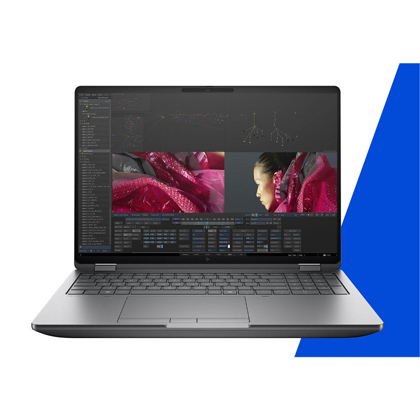 HP ZBook Fury G1i Data Science Intel Core Ultra 9 285HX Mobile workstation 40.6 cm (16") WUXGA 64 GB DDR5-SDRAM 1 TB SSD NVIDIA RTX PRO 3000 Blackwell Wi-Fi 7 (802.11be) Windows 11 Pro AI Workstation, AI PC Silver