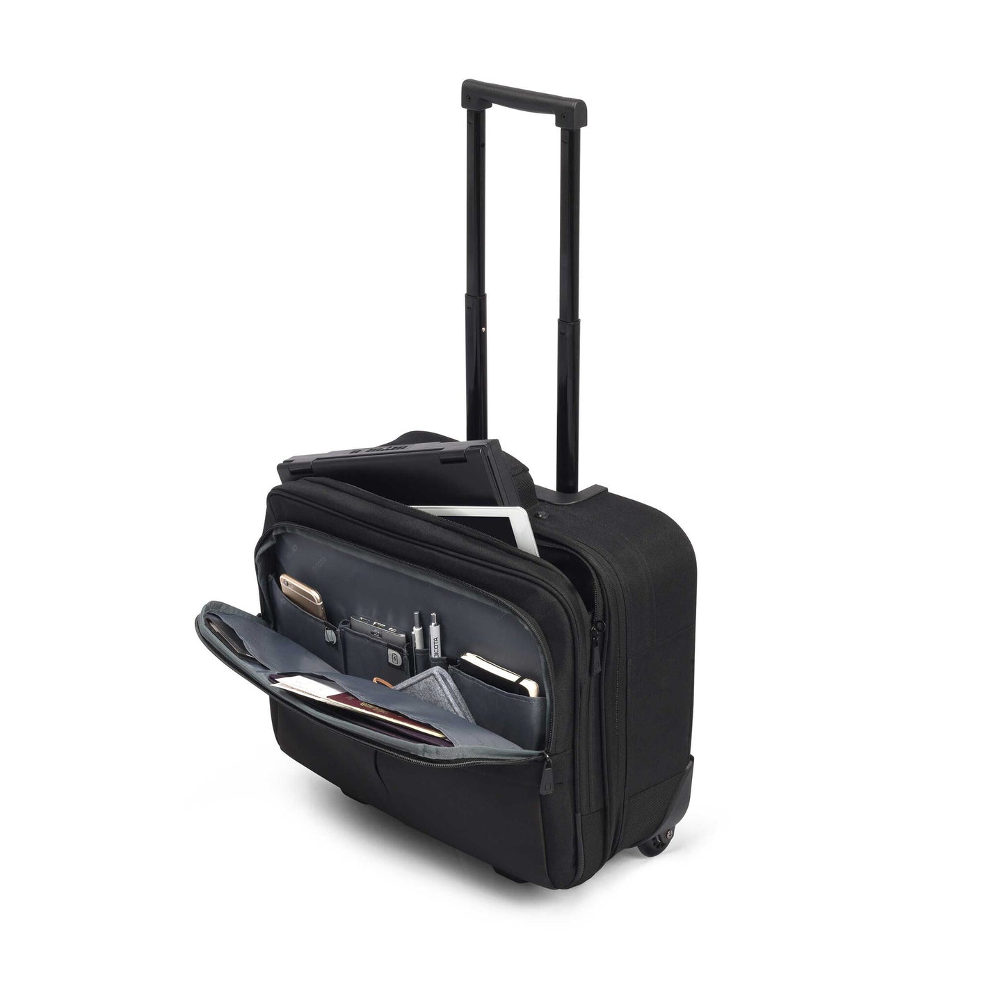 DICOTA Eco Multi SCALE 14-15.6" 39.6 cm (15.6") Trolley case Black
