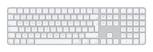 Apple Magic keyboard Universal USB + Bluetooth QWERTY UK English White