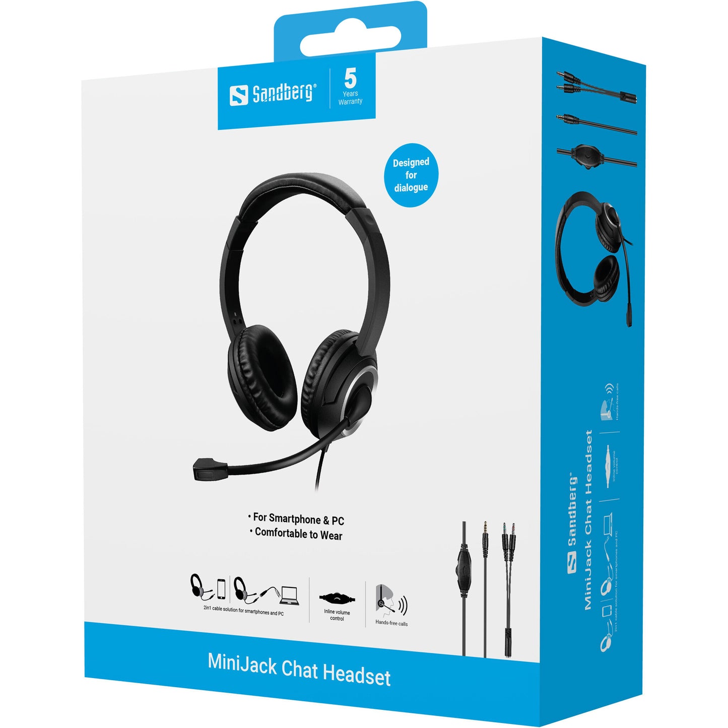Sandberg MiniJack Chat Headset