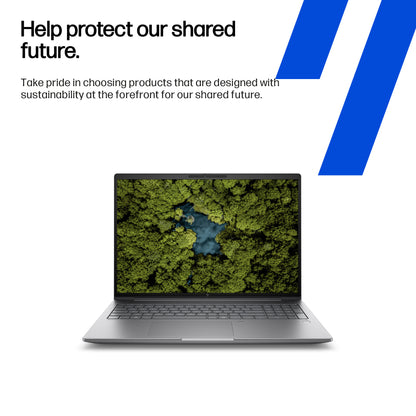 HP Zbook X G1i Data Science Intel Core Ultra 7 265HX Mobile workstation 40.6 cm (16") WUXGA 32 GB DDR5-SDRAM 1 TB SSD NVIDIA RTX PRO 2000 Blackwell Wi-Fi 7 (802.11be) Windows 11 Pro AI Workstation, AI PC Silver