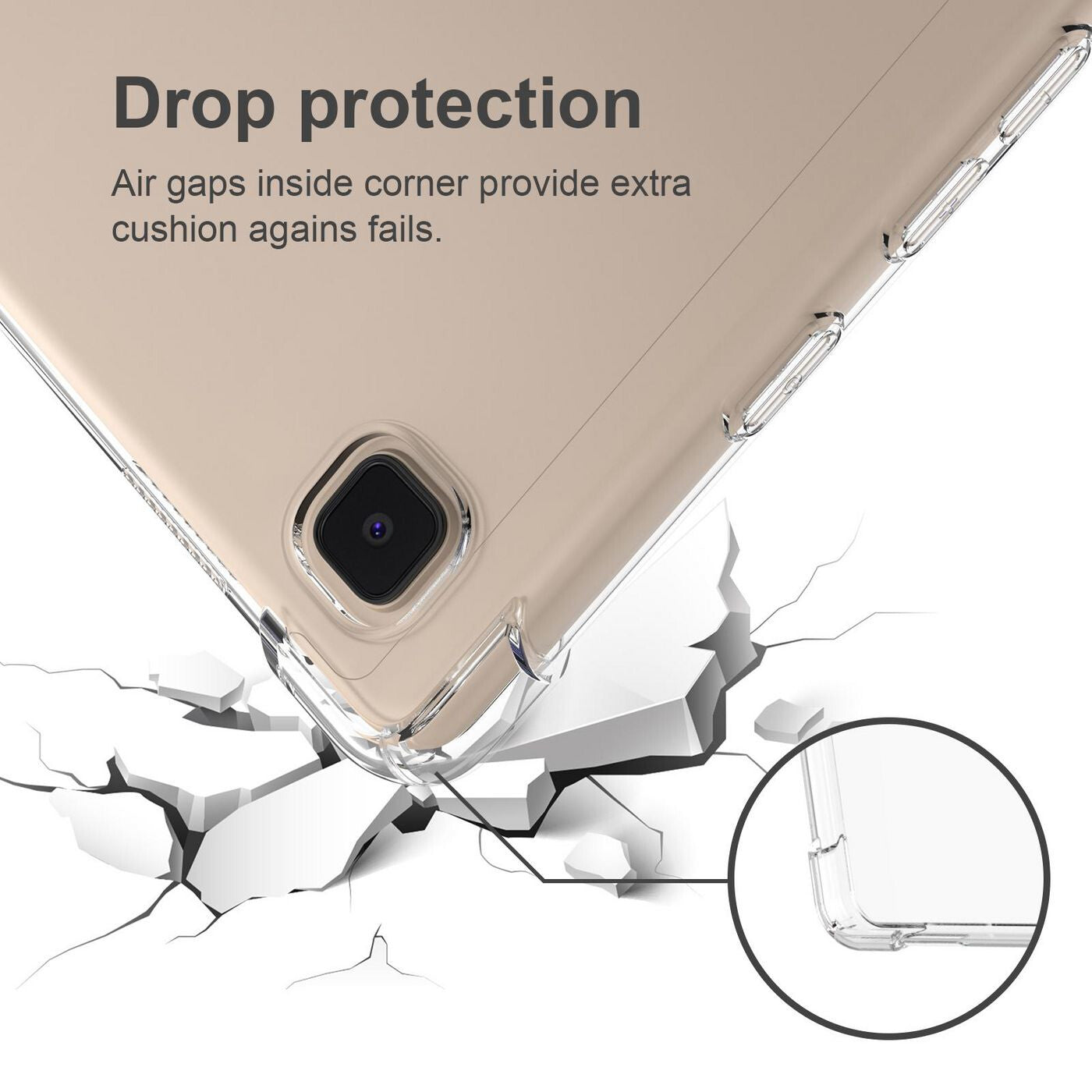 eSTUFF ES680106-BULK tablet case Cover Transparent