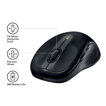 Logitech M510 mouse Right-hand RF Wireless Laser 1000 DPI