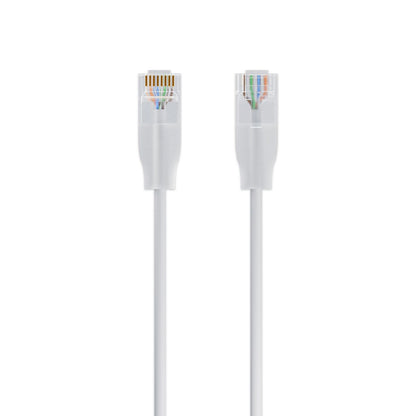 Lanview LightFlex CAT6 U/UTP 1M, White, TPE, Halogenfree networking cable