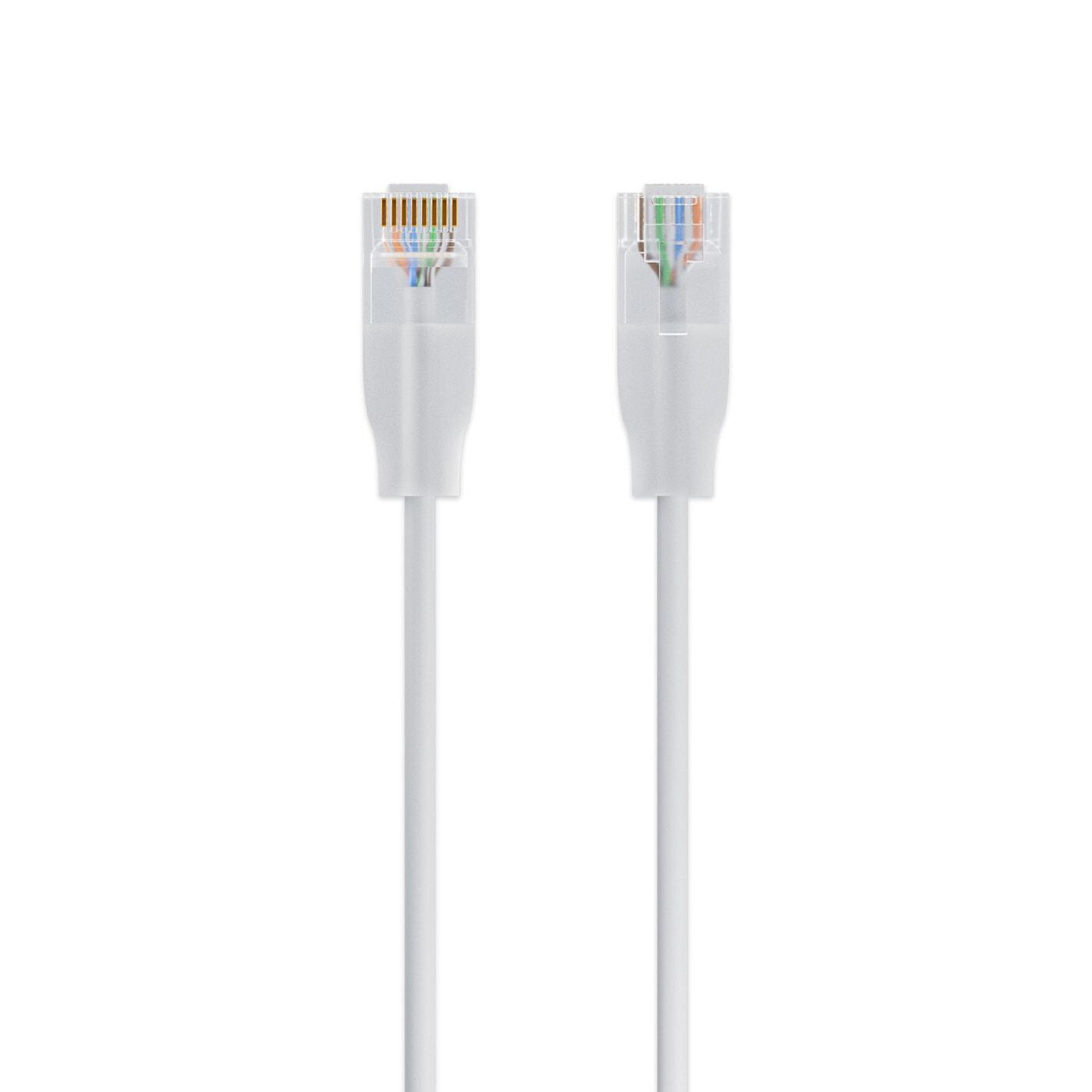 Lanview LightFlex CAT6 U/UTP 3M, White, TPE, Halogenfree networking cable U/UTP (UTP)