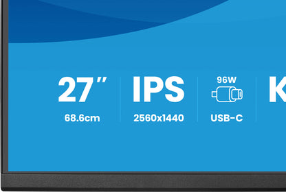 iiyama ProLite XB2797QSNP-B1 computer monitor 68.6 cm (27") 2560 x 1440 pixels Quad HD LCD Black