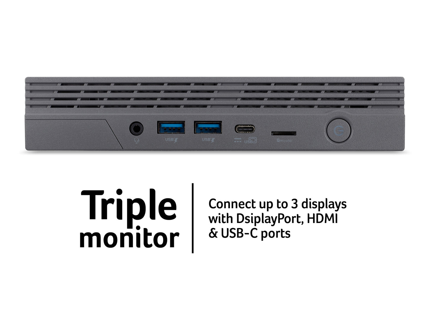 Acer Chromebox CXI5 (Intel Core i3-1215U, 8 GB RAM, eMMC 128GB, Chrome OS)