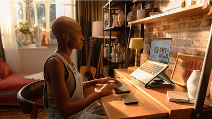 Logitech Casa QWERTY UK English Bluetooth Grey