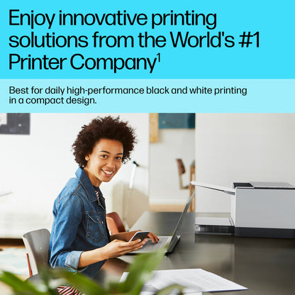 HP LaserJet M209dw Wireless Black and white Printer, Duplex