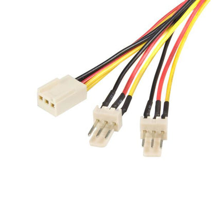 StarTech.com 12in TX3 Fan Power Splitter Cable