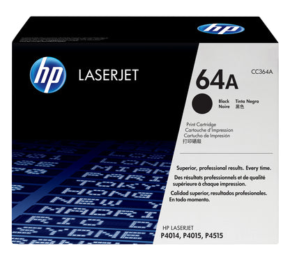 HP 64A Black Original LaserJet Toner Cartridge