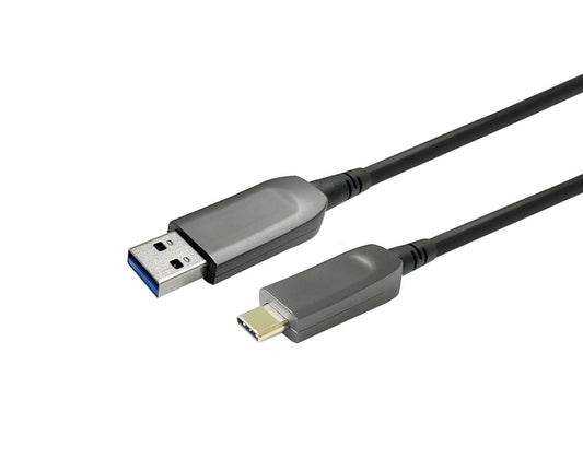Vivolink PROUSBCAMMOP20 USB cable USB 3.2 Gen 1 (3.1 Gen 1) 20 m USB C USB A Black