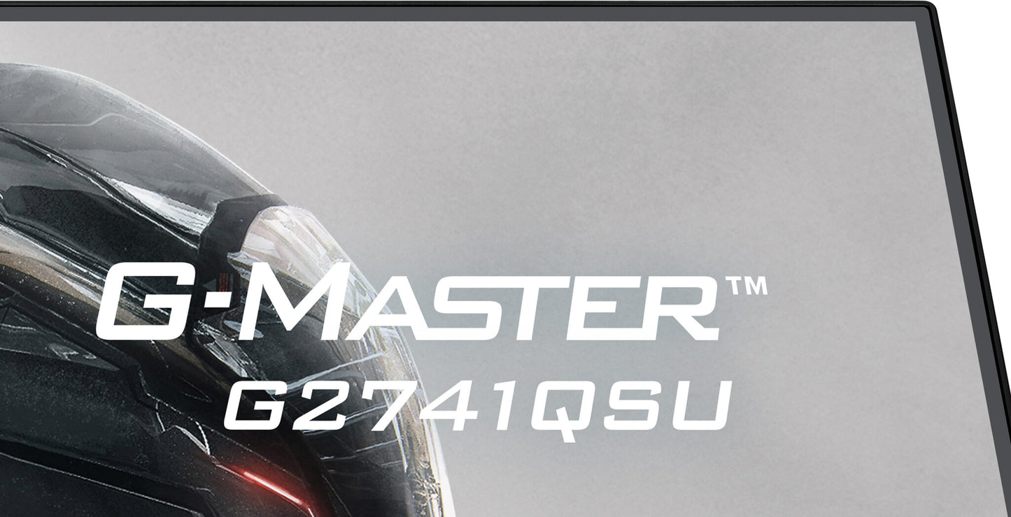 iiyama G-MASTER GB2741QSU-B1 computer monitor 68.6 cm (27") 2560 x 1440 pixels 4K Ultra HD LED Black