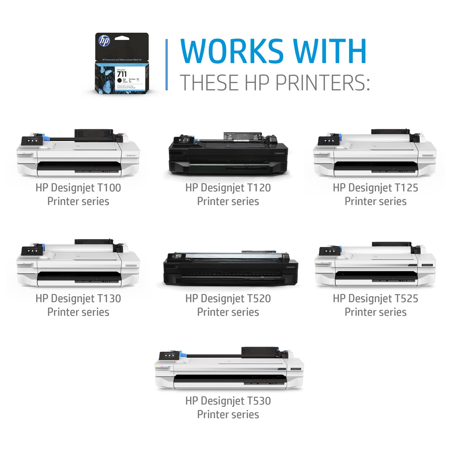 HP 711 3-pack 29-ml Yellow DesignJet Ink Cartridges