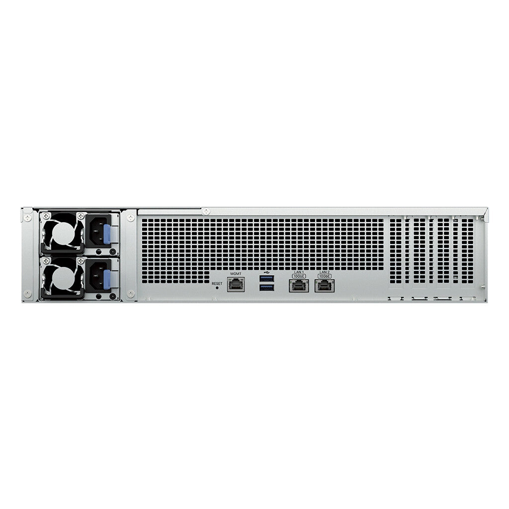 Synology FlashStation FS3420 NAS/storage server Rack (2U) Intel® Xeon® D D-1739 32 GB DDR4 0 TB DSM Black