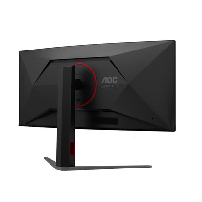 AOC G4 CU34G4CA computer monitor 86.4 cm (34") 3440 x 1440 pixels Wide Quad HD Black, Red